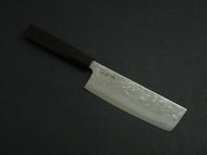 KICHIJI GINREI GINSAN NASHIJI NAKIRI 160MM OCTAGONAL MONO EBONY HANDLE