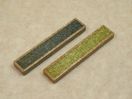 CERAMIC CUTLERY REST (MONET GREEN/KILN BLUE)