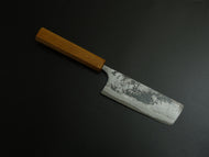 AOGAMI-2 KUROUCHI NASHIJI SMALL NAKIRI 120MM OCTAGONAL OAKWOOD HANDLE