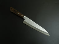 MASUTANI SEKKA VG-10 NASHIJI DAMASCUS GYUTO 180MM BROWN HANDLE