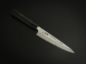 KICHIJI GINSAN NASHIJI PETTY KNIFE 135MM CHESTNUT HANDLE