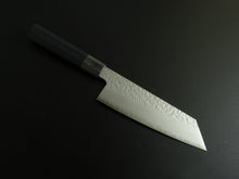 Load image into Gallery viewer, HADO SHIOSAI VG-10 BUNKA 180MM OCTAGONAL GRAY &amp; BLACK PAKKAWOOD HANDLE
