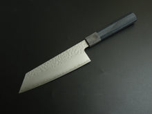 Load image into Gallery viewer, HADO SHIOSAI VG-10 BUNKA 180MM OCTAGONAL GRAY &amp; BLACK PAKKAWOOD HANDLE
