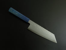 Load image into Gallery viewer, HADO SHIOSAI VG-10 BUNKA 180MM OCTAGONAL BLUE STABILIZED WOOD HANDLE
