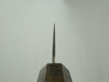 Load image into Gallery viewer, OUL 440C HAMMERED DAMASCUS GYUTO 180MM OCTAGONAL BLACK OAKWOOD HANDLE
