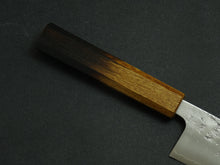 Load image into Gallery viewer, OUL SLD WASHIJI SANTOKU 165MM OCTAGONAL BURNT OAKWOOD HANDLE
