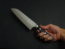 Load image into Gallery viewer, TAKAMURA VG-10 HAMMERED SANTOKU 170MM
