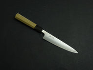 OUL AOGAMI SUPER STAINLESS CLAD PETTY 135MM OCTAGONAL MAGNOLIA HANDLE
