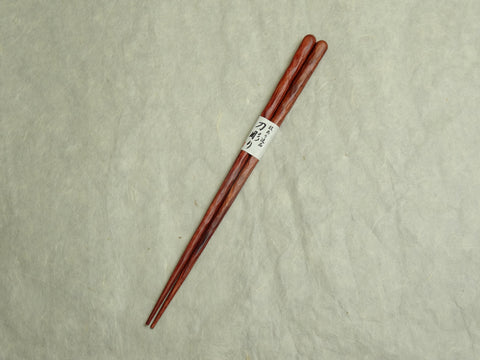 RED CARVED CHOPSTICKS 23CM