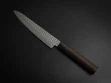 Load image into Gallery viewer, KICHIJI VG-10 33LAYER HAMMERED DAMASCUS PETTY KNIFE 150MM ROSEWOOD HANDLE
