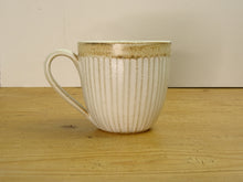 Load image into Gallery viewer, MASHIKOYAKI WHITE SLIM LINE MUG CUP

