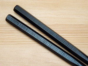 STAINLESS MORIBASHI / PLATING CHOPSTICKS 165MM HEXAGONAL HANDLE