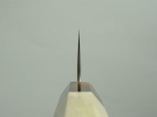 Load image into Gallery viewer, KICHIJI SHIROGAMI-1 / STAINLESS CLAD HAMMERED BUNKA 175MM OCTAGONAL HANDLE

