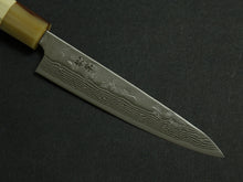 Load image into Gallery viewer, KICHIJI SW WASHIJI DAMASCUS PETTY 135MM OCTAGONAL HANDLE

