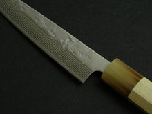 Load image into Gallery viewer, KICHIJI SW WASHIJI DAMASCUS PETTY 135MM OCTAGONAL HANDLE
