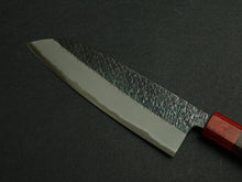 Load image into Gallery viewer, MUNEISHI AOGAMI IRON CLAD KUROUCHI HAMMERED SANTOKU 165MM OCTAGONAL ROSEWOOD HANDLE
