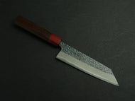 MUNEISHI AOGAMI IRON CLAD KUROUCHI HAMMERED BUNKA 165MM OCTAGONAL ROSEWOOD HANDLE