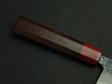 Load image into Gallery viewer, MUNEISHI AOGAMI IRON CLAD KUROUCHI HAMMERED BUNKA 165MM OCTAGONAL ROSEWOOD HANDLE
