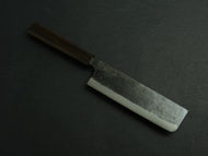 KICHIJI KUROGANE AOGAMI-2 KUROUCHI NAKIRI 165MM OCTAGONAL MONO BUBINGA HANDLE