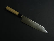 YOSHIHIRO GINSAN DAMASCUS KIRITSUKE GYUTO 210MM OCTAGONAL MAGNOLIA HANDLE