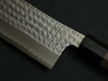 Load image into Gallery viewer, YU KUROSAKI AOGAMI SUPER KOKUSEN NAKIRI KNIFE ROSE WOOD HANDLE
