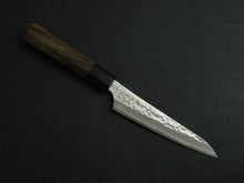 Load image into Gallery viewer, YU KUROSAKI AOGAMI SUPER KOKUSEN PETTY 130MM ROSE WOOD HANDLE
