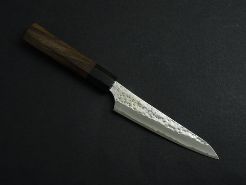 YU KUROSAKI AOGAMI SUPER KOKUSEN PETTY 130MM ROSE WOOD HANDLE