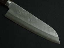 Load image into Gallery viewer, MASUTANI SEKKA VG-10 NASHIJI DAMASCUS SANTOKU 170MM BROWN HANDLE
