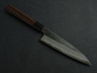HATSUKOKORO KUMOKAGE AOGAMI-2 KUROUCHI DAMASCUS PETTY 150MM OCTAGONAL WALNUT HANDLE*