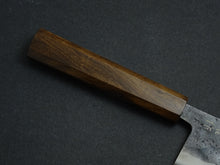 Load image into Gallery viewer, KICHIJI KUROGANE AOGAMI-2 KUROUCHI GYUTO 210MM OCTAGONAL MONO BUBINGA HANDLE
