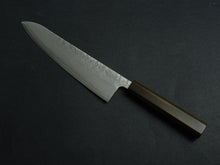 Load image into Gallery viewer, KICHIJI GINREI GINSAN NASHIJI GYUTO 210MM OCTAGONAL MONO BUBINGA HANDLE

