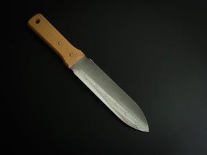 NISAKU HORI HORI GARDENING KNIFE WITH LEATHER SHEATH