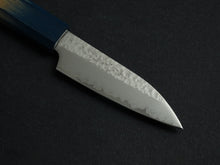 Load image into Gallery viewer, KICHIJI VG-5 HAMMERED PARING 90MM OCTAGONAL AKATSUKI (BURNT &amp; DYED)  HANDLE
