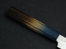 Load image into Gallery viewer, KICHIJI VG-5 HAMMERED PARING 90MM OCTAGONAL AKATSUKI (BURNT &amp; DYED)  HANDLE
