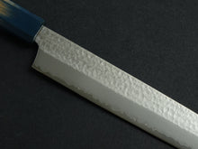 Load image into Gallery viewer, KICHIJI VG-5 HAMMERED SUJIHIKI 240MM OCTAGONAL AKATSUKI (BURNT &amp; DYED)  HANDLE
