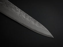 Load image into Gallery viewer, MATSUBARA AOGAMI-2 STAINLESS CLAD NASHIJI HAMMERED PETTY 150MM WALNUT HANDLE
