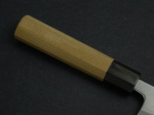 Load image into Gallery viewer, KICHIJI JOSAKU MIOROSHI DEBA 210MM OCTAGONAL MAGNOLIA WOOD HANDLE

