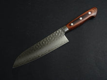 Load image into Gallery viewer, KICHIJI VG-10 CORE TSUCHIME HAMMERED SANTOKU 170MM
