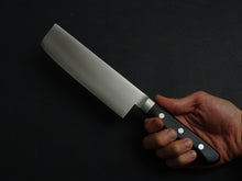 Load image into Gallery viewer, KICHIJI VG-1 SANMAI SERIES NAKIRI 160MM BLACK HANDLE
