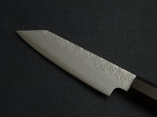 Load image into Gallery viewer, KICHIJI GINREI GINSAN NASHIJI KIRITSUKE PETTY 125MM OCTAGONAL MONO BUBINGA HANDLE
