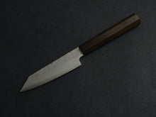 Load image into Gallery viewer, KICHIJI GINREI GINSAN NASHIJI KIRITSUKE PETTY 125MM OCTAGONAL MONO BUBINGA HANDLE
