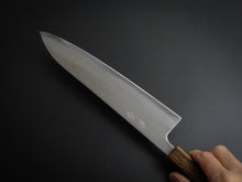 Load image into Gallery viewer, OUL SHIROGAMI-1 STAINLESS CLAD GYUTO 210MM BURNT OAK HANDLE

