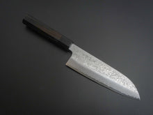 Load image into Gallery viewer, MAKOTO KUROSAKI VG-7 DAMASCUS SANTOKU EBONY OCTAGONAL HANDLE
