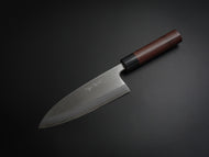 KICHIJI LEFT- HANDED KASUMI DEBA 180MM ROSEWOOD HANDLE