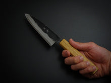 Load image into Gallery viewer, MURATA AOGAMI-1 KUROUCHI SABAKI 120MM BLACK OAKWOOD HANDLE
