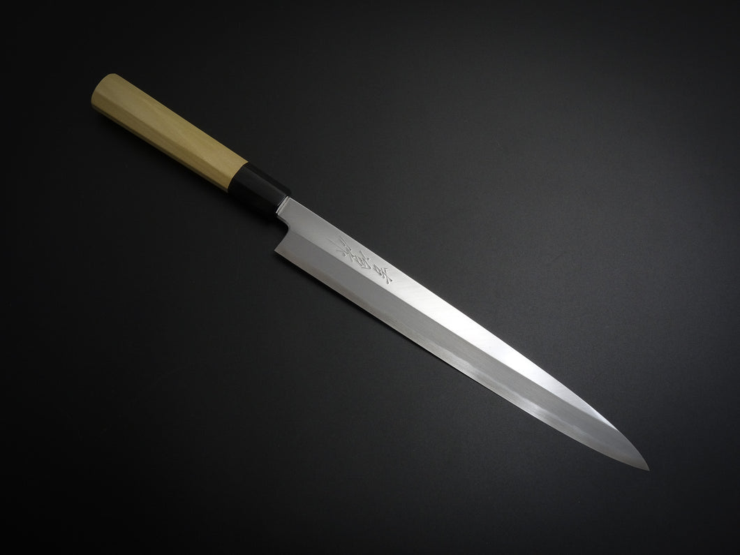 KICHIJI AOGAMI-2 YANAGIBA 270MM MAGNOLIA WOOD OCTAGONAL HANDLE