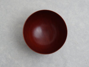 TRADITIONAL LACQUERED SOUP CUP ROUND SHAPE