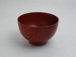 TRADITIONAL LACQUERED SOUP CUP ROUND SHAPE