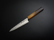 Load image into Gallery viewer, KICHIJI SLD WASHIJI PETTY 135MM OCTAGONAL BURNT OAKWOOD HANDLE
