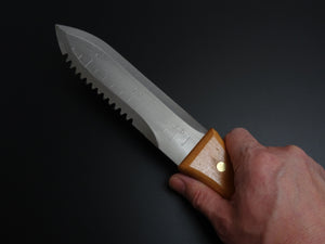 STAINLESS SANSAI HORI GARDENING KNIFE WITH SYNTHETIC SHEATH